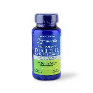 Puritan’s Pride Diabetic Support Tablets 60 Count – Blood Sugar Metabolism & Daily Wellness Supplement