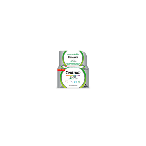 Centrum Silver Women 50+ Multivitamin with Lutein Tablets 30s – Complete Vitamins & Minerals for Women Over 50