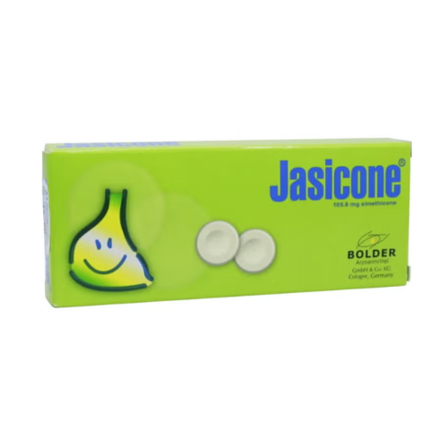 Jasicone Tablets – Fast Relief from Gas, Bloating & Abdominal Discomfort | Anti-Flatulence Tablets for Digestive Comfort