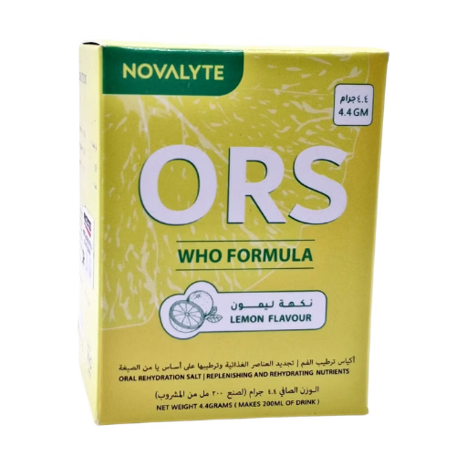 Novalyte ORS Sachets 10s – Oral Rehydration Solution for Dehydration Relief