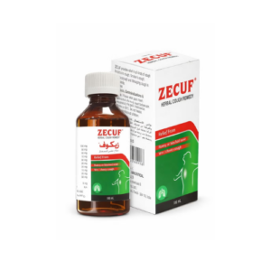 Zecuf Syrup – Herbal Cough Relief Syrup for Dry & Wet Cough | Ayurvedic Formula for Soothing Throat, Reducing Irritation & Supporting Respiratory Health