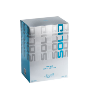 Solid Men Sapil Eau de Parfum 100ml for Men | Long-Lasting Fresh Woody Spicy Fragrance | Bold & Masculine Perfume by Sapil