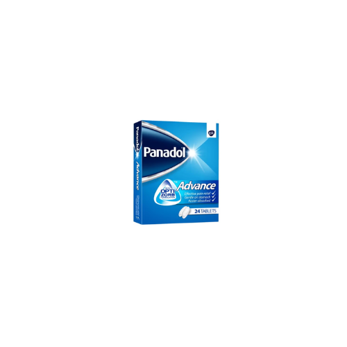 Panadol Advance Tablets 24s – Fast Acting Pain & Fever Relief for Headache, Migraine, Toothache, Muscle Pain & Body Aches