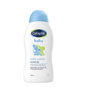 Cetaphil Baby Lotion 300ml – Gentle Daily Moisturizing Body Lotion for Babies & Sensitive Skin, Hydrating, Soothing & Fast-Absorbing Non-Greasy Formula, Dermatologist Tested Baby Skincare for Soft & Healthy Skin