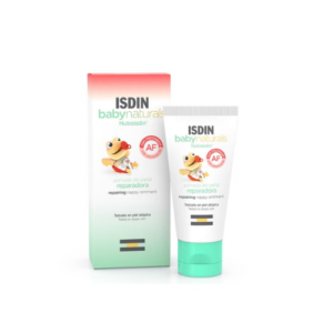 ISDIN Baby Naturals Repairing Nappy Ointment – Soothing Diaper Rash Cream for Babies, Helps Repair Skin Barrier, Relieves Redness & Irritation, Protective Zinc-Based Formula for Daily Nappy Care, Suitable for Newborns & Sensitive Skin