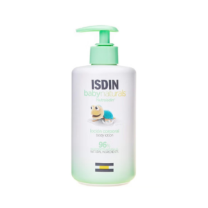 ISDIN Baby Naturals Body Lotion 400ml – Gentle Daily Moisturizing Lotion for Babies & Sensitive Skin, Deep Hydration, Soothing & Fast-Absorbing Non-Greasy Formula, Helps Strengthen Skin Barrier, Suitable for Newborns & Infants
