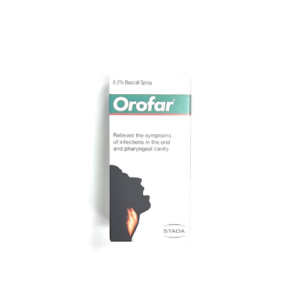 Orofar Buccal Spray 30ml – Antiseptic Mouth & Throat Spray for Sore Throat, Mouth Ulcers & Oral Infections