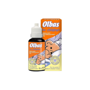 Olbas for Children 12ml – Gentle Natural Decongestant Oil for Kids, Relief from Cold, Cough & Nasal Congestion
