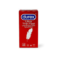 Durex Thin Feel Condoms 12 Pack – Ultra-Thin for Natural Sensation & Comfort