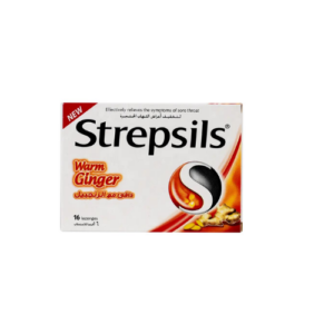 Strepsils Warm Ginger Lozenges, 16’s