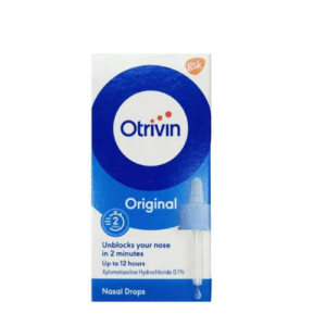 Otrivin Original 0.1% Adult Nasal Drops 10ml