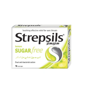 Strepsils Lemon Sugar Free Lozenges, 16’s